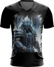 Camiseta Gola V Guerreiro de Gelo Mortal Absoluto 3