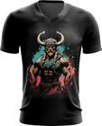 Camiseta Gola V Guerreiro Viking Nórdico Tribo 14