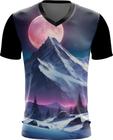 Camiseta Gola V Montanha Neon Mountain Translucent 6