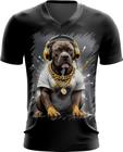 Camiseta Gola V Pitbull com Headphones 8 - Kasubeck Store