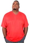 Camiseta Gola V Plus Size Masculina Camisa Básica Dry Fit