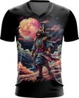 Camiseta Gola V Samurai Ronin Sunset Sem Mestre 2