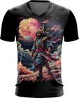 Camiseta Gola V Samurai Ronin Sunset Sem Mestre 2