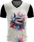 Camiseta Gola V Tubarão Shark Rei dos Mares 9