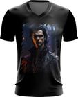 Camiseta Gola V Vampiro Noturno Sangue Morcego Lenda 3