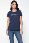 Camiseta Guess Escrita Est. 1981 Azul Escuro