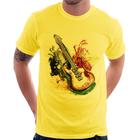 Camiseta Guitarra Reggae - Foca na Moda