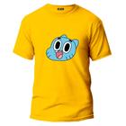 Camiseta Gumball Infantil E Adulto Lançamento