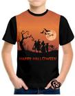 Camiseta Halloween Masculina Terror Infantil Blusa est3