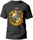 Camiseta Harry Potter Lufa-lufa Básica Malha Algodão 30.1 Masculina e Feminina Manga Curta
