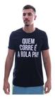 Camiseta Heatd Quem Corre E A Bola Pai