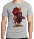 Camiseta Hellboy Blusa criança infantil juvenil adulto camisa todos tamanhos