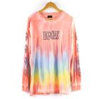 Camiseta Hocks Ml Bleach Tie Dye