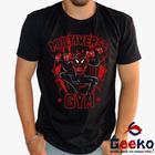 Camiseta Homem-Aranha Multiverse Gym 100% Algodão Spiderman Homem Aranha Academia Fit Fitness Geeko