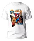 Camiseta Homem-Aranha Spider Cat Aranhaverso 100% Algodão Estampa Exclusiva