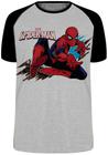 Camiseta Homem Aranha teia Blusa Plus Size extra grande adulto ou infantil