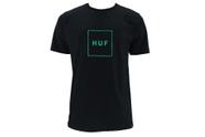 Camiseta HUF Essentials Box Logo Preto - Masculino