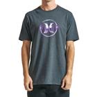 Camiseta Hurley Chrome Icon Mescla Preto