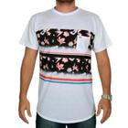 Camiseta Hurley Especial Dark Flowers - Branca