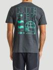 Camiseta Hurley HYTS010713 Stamp - Mescla Preto