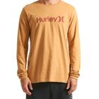 Camiseta Hurley Manga Longa O&O Solid W24 Masculina Mostarda