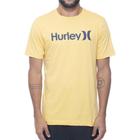 Camiseta Hurley O&O Solid Masculina Amarelo