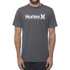 Camiseta Hurley O&O Solid Masculina Preto Mescla