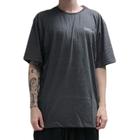 Camiseta Hurley Puff SM25 Masculina Mescla Preto