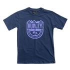 Camiseta Hurley Vintage Surf Infantil Azul