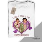 Camiseta I Am a Child Of Divorce Taylor Swift Harry Styles Haylor MALHA COM