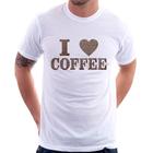 Camiseta I Love Coffee - Foca na Moda