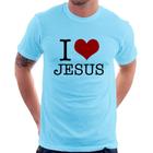 Camiseta I Love Jesus - Foca na Moda