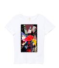 Camiseta Infantil Akatsuki Estampada Com Todos Os Membros