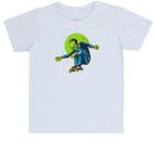 Camiseta Infantil Alien skatista