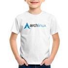 Camiseta Infantil Arch Linux Logo - Foca na Moda