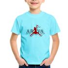 Camiseta Infantil Arya Stark Killing the Night King - Foca na Moda