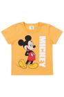 Camiseta Infantil Bebê Mickey amarelo