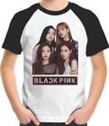 Camiseta Infantil Black Pink Modelo 1