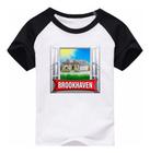 Camiseta blusa preta infantil menino roblox - Estampmax