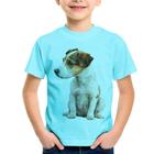 Camiseta Infantil Cachorro Jack Russell Terrier - Foca na Moda