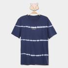 Camiseta Infantil Calvin Klein Estampa Tie Die Menino