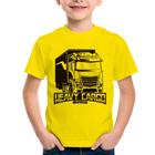 Camiseta Infantil Caminhão Heavy Cargo Caminhoneiro - Foca na Moda