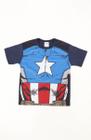 Camiseta Infantil Capitão América