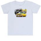 Camiseta Infantil Chevette primeira geração amarelo