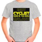 Camiseta Infantil Cinza Bike Bicicleta Ciclismo 07 - DESIGN CAMISETAS