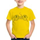 Camiseta Infantil Controle Seios - Foca na Moda