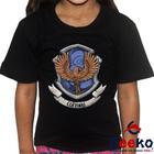 Camiseta Infantil Corvinal 100% Algodão Harry Potter Hogwarts Ravenclaw Geeko 02