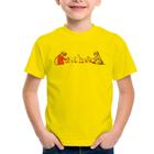 Camiseta Infantil Crianças Brincando - Foca na Moda