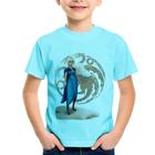 Camiseta Infantil Daenerys Targaryen Art - Foca na Moda