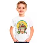 Camiseta Infantil Desenho Família Dinossauro